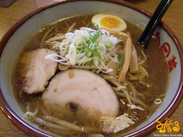 向日葵　味噌ラーメン